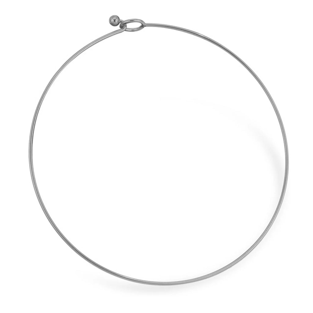 Minimalist Circle Choker Necklace