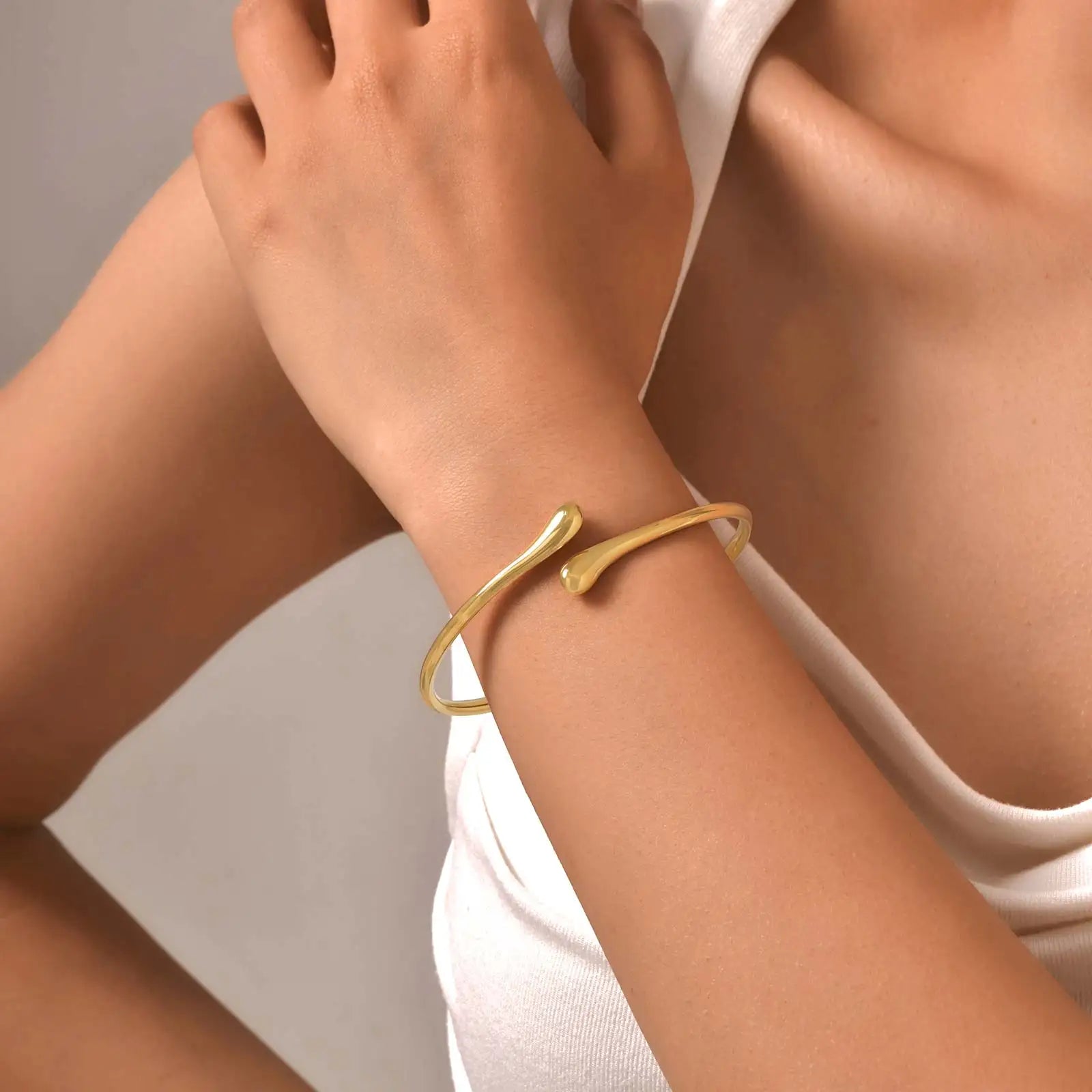Minimalist Bar Open Cuff Bracelet