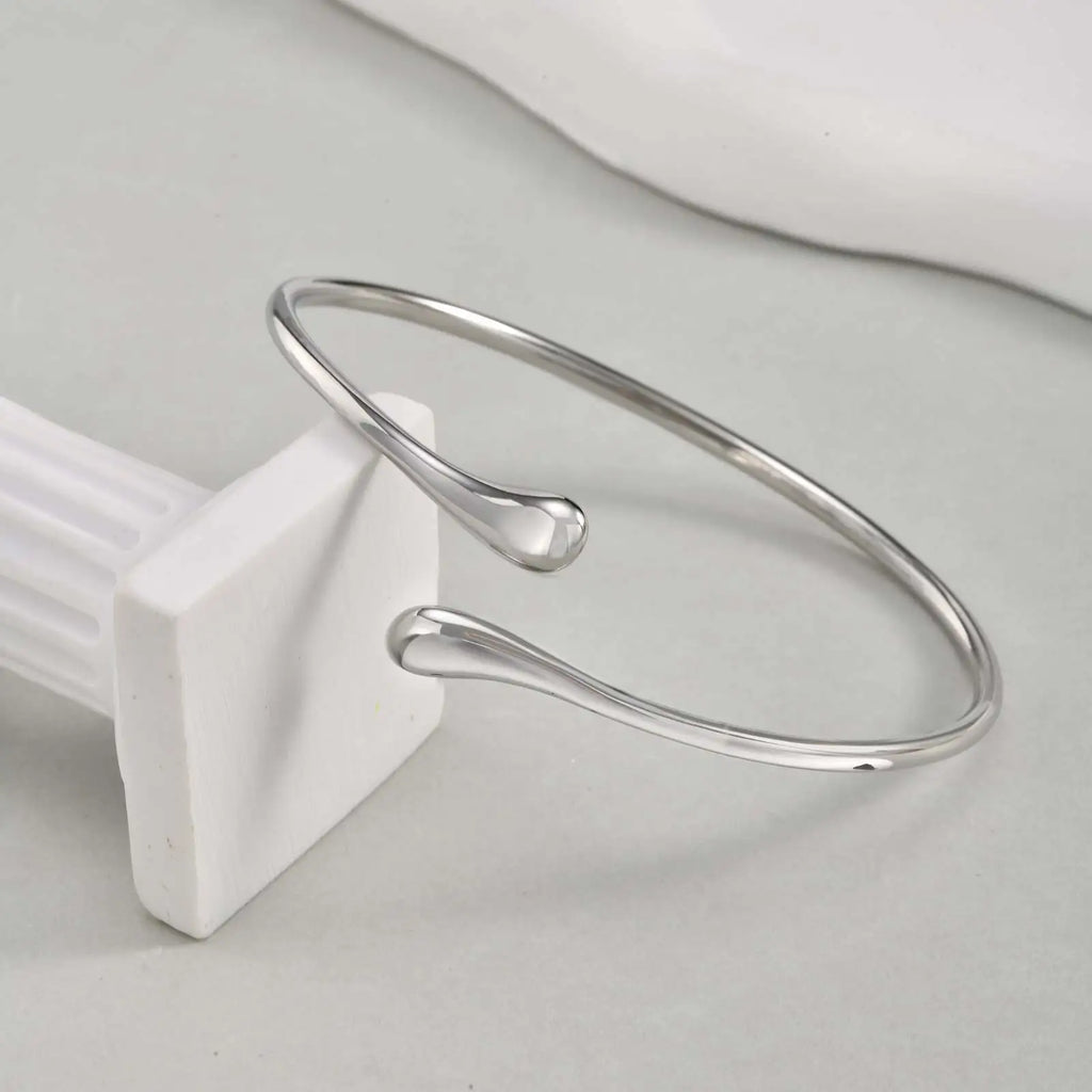 Minimalist Bar Open Cuff Bracelet